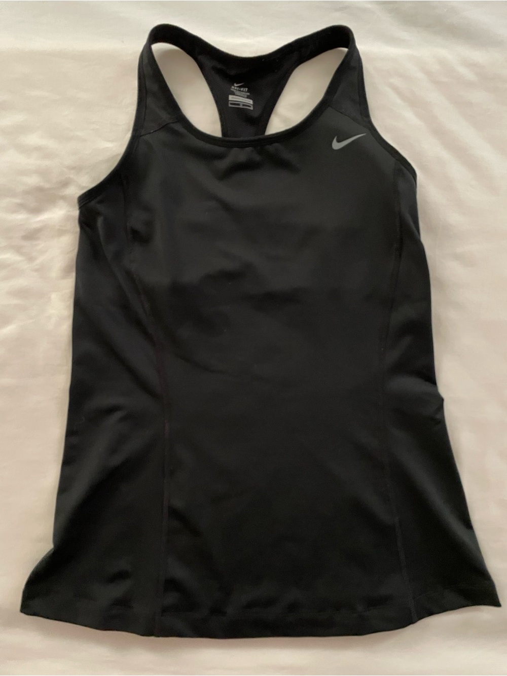 Nike Black Racerback Performance Tank Top